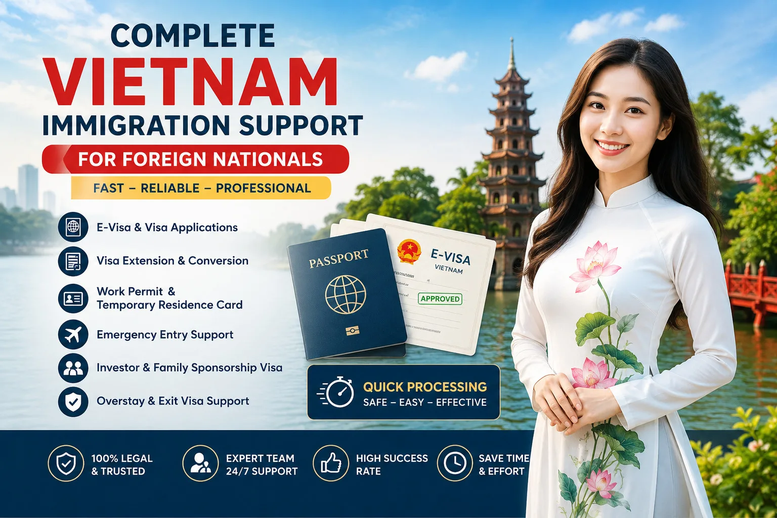 Complete Vietnam Immigration Support