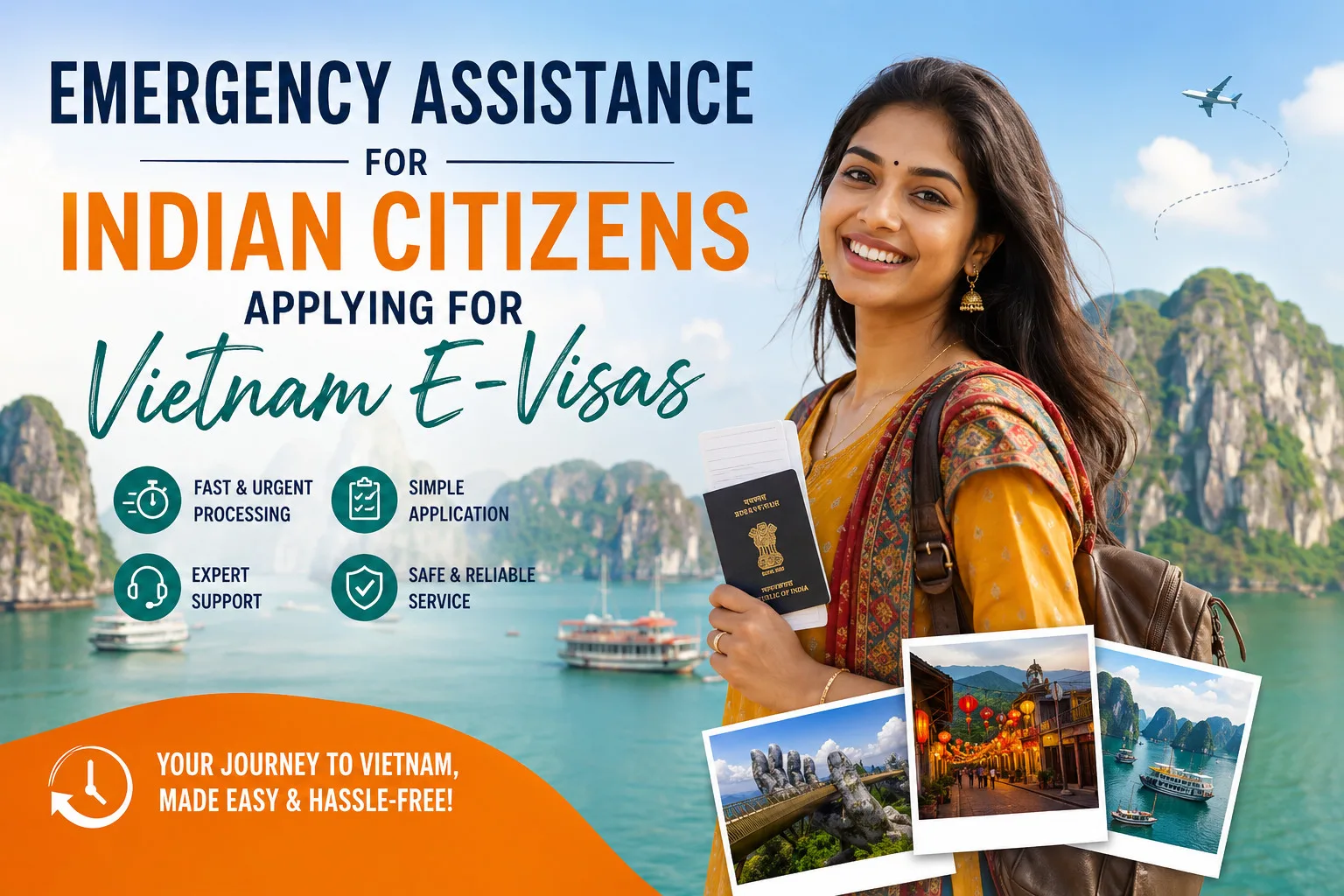 Emergency E-visa Vietnam For Indian