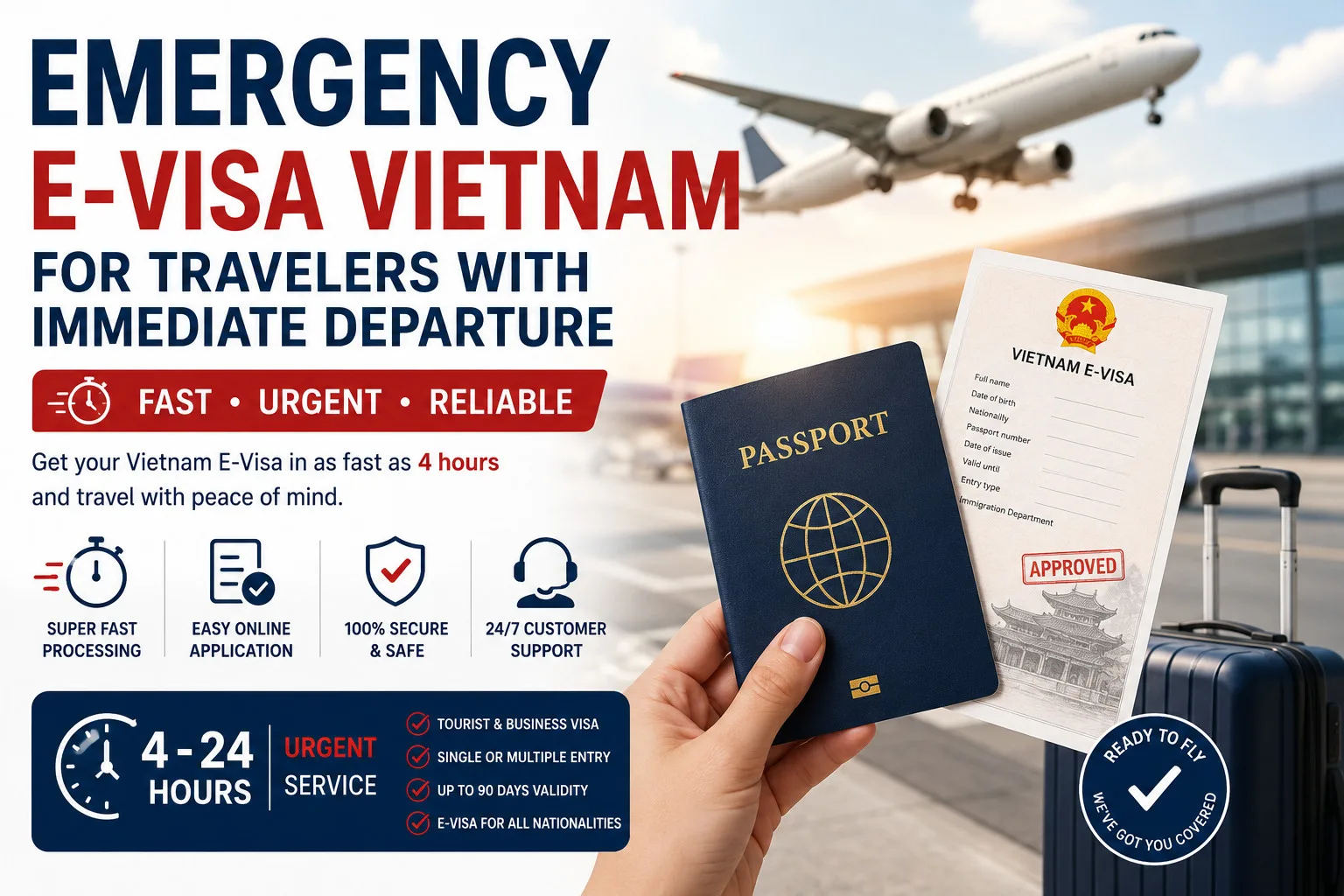 Emergency E-visa Vietnam