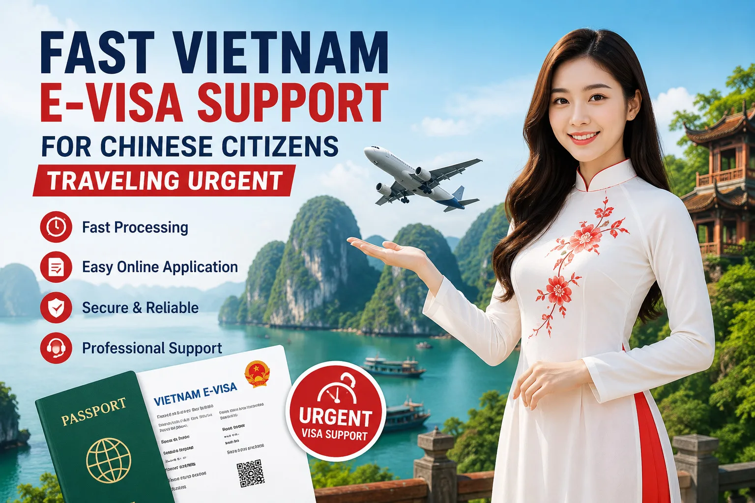 Fast Vietnam E-visa Support For Chinese