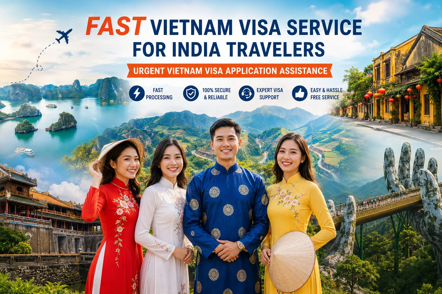 Fast Vietnam Visa Service For India