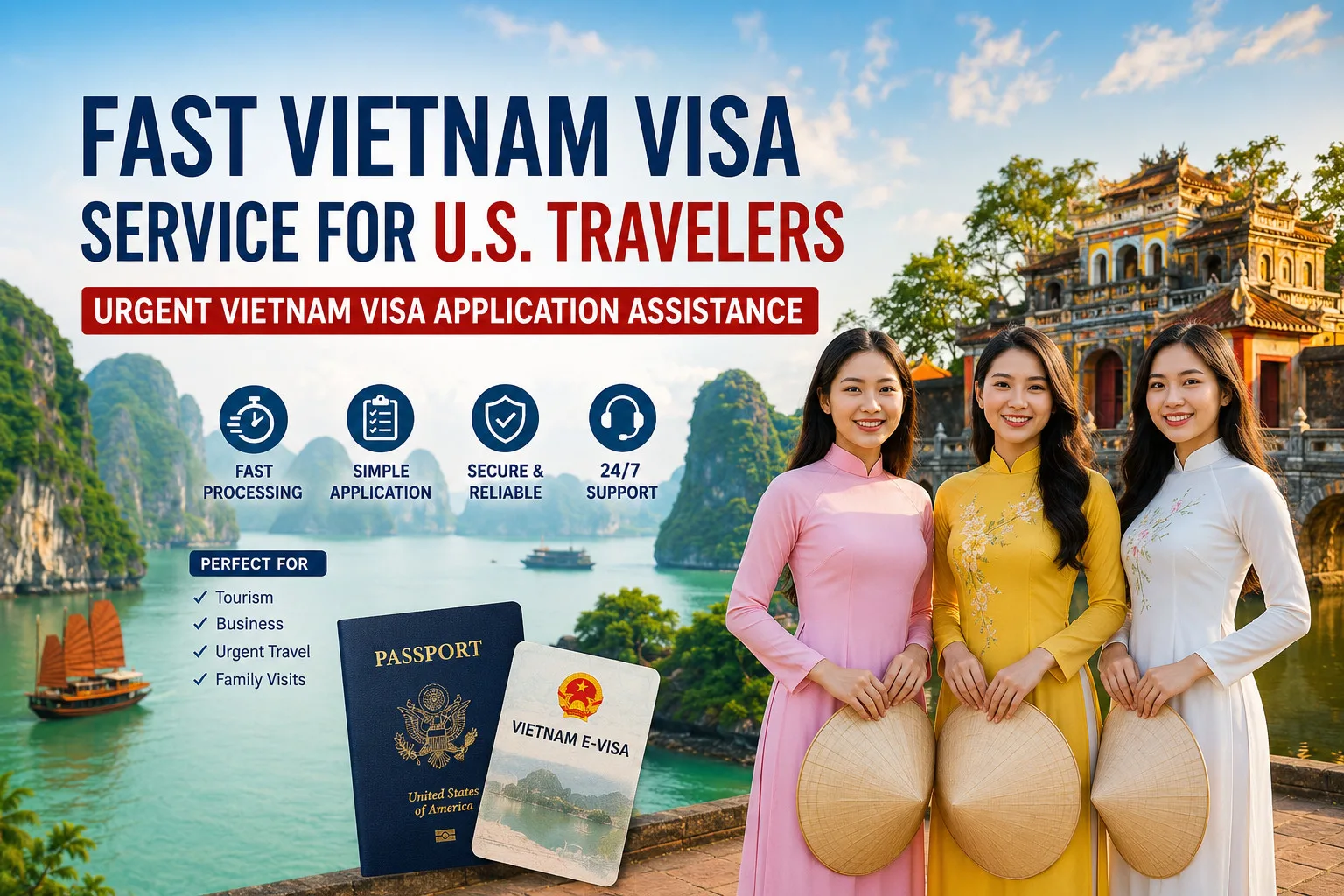 Fast Vietnam Visa Service For U.s Travelers