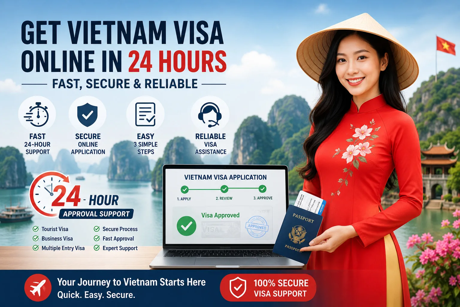 Get Vietnam Visa Online