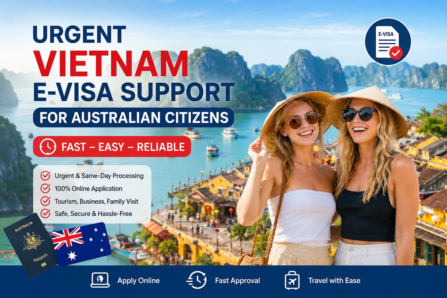 Urgent Vietnam E-visa Support