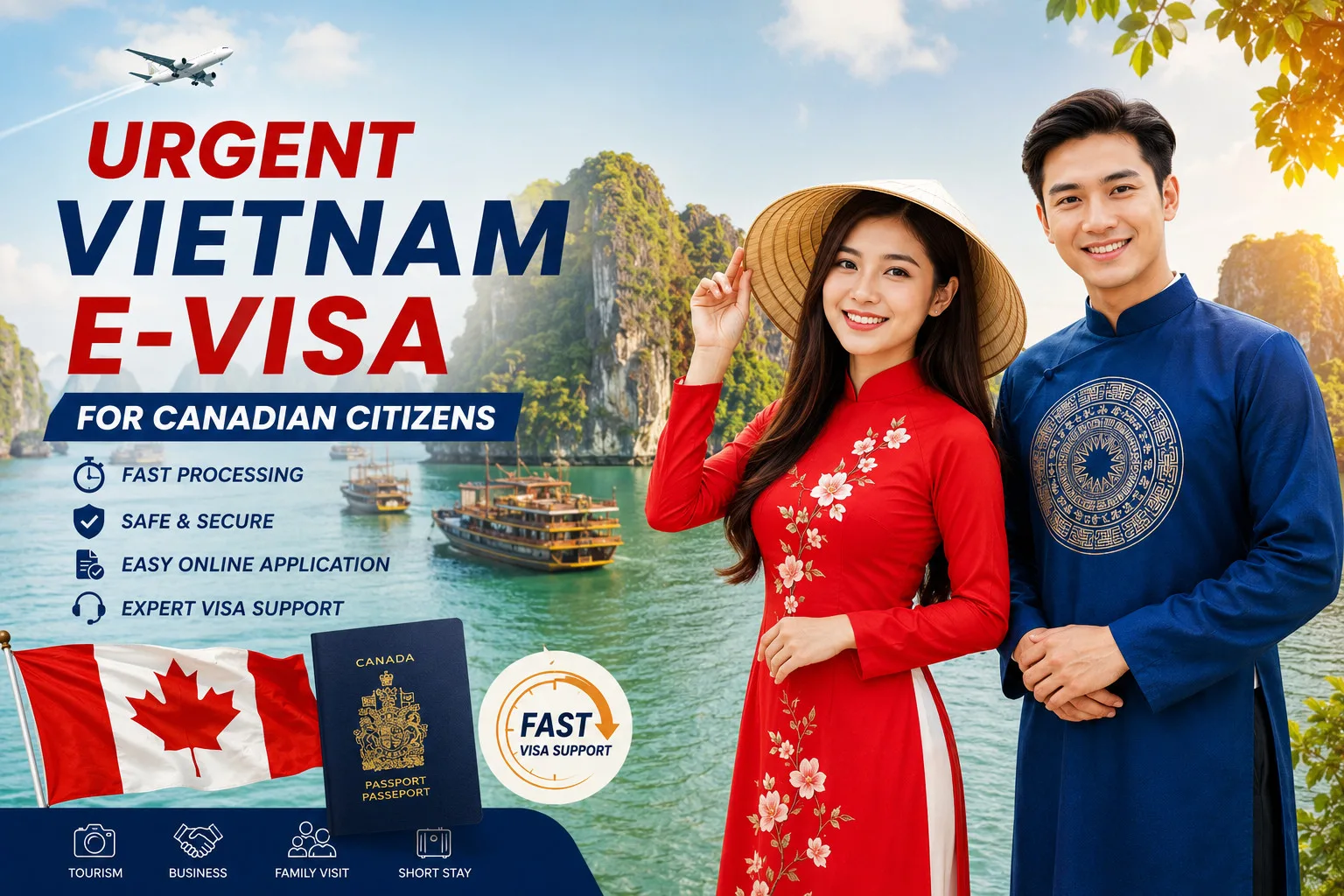 Urgent Vietnam E-visa For Canadaian