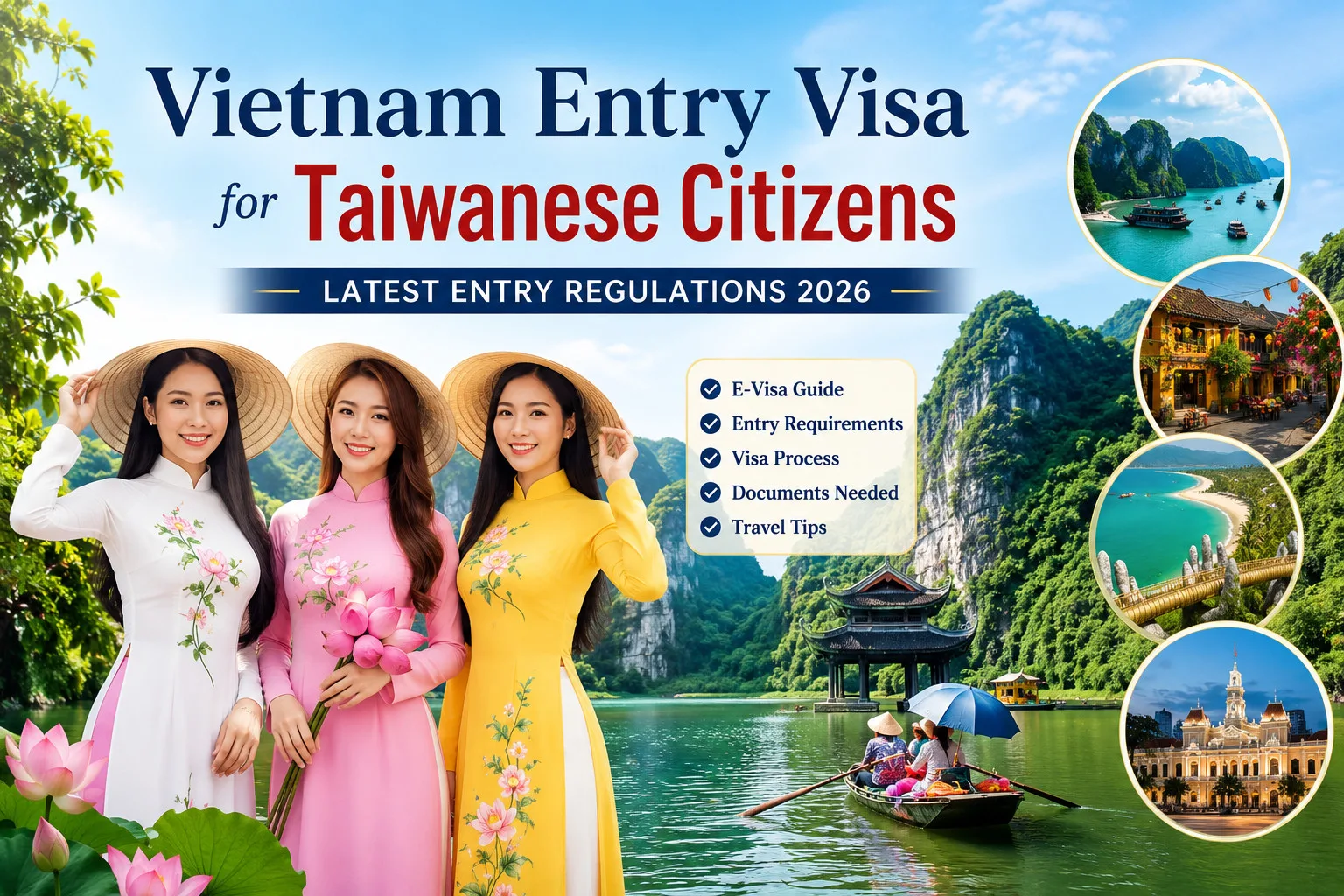 Vietnam Entry Visa For Taiwanese Citizens