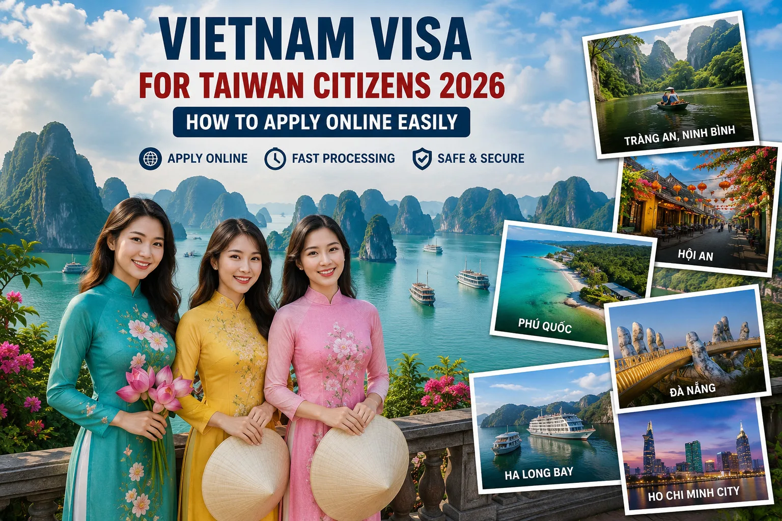 Vietnam Visa For Taiwan Citizens