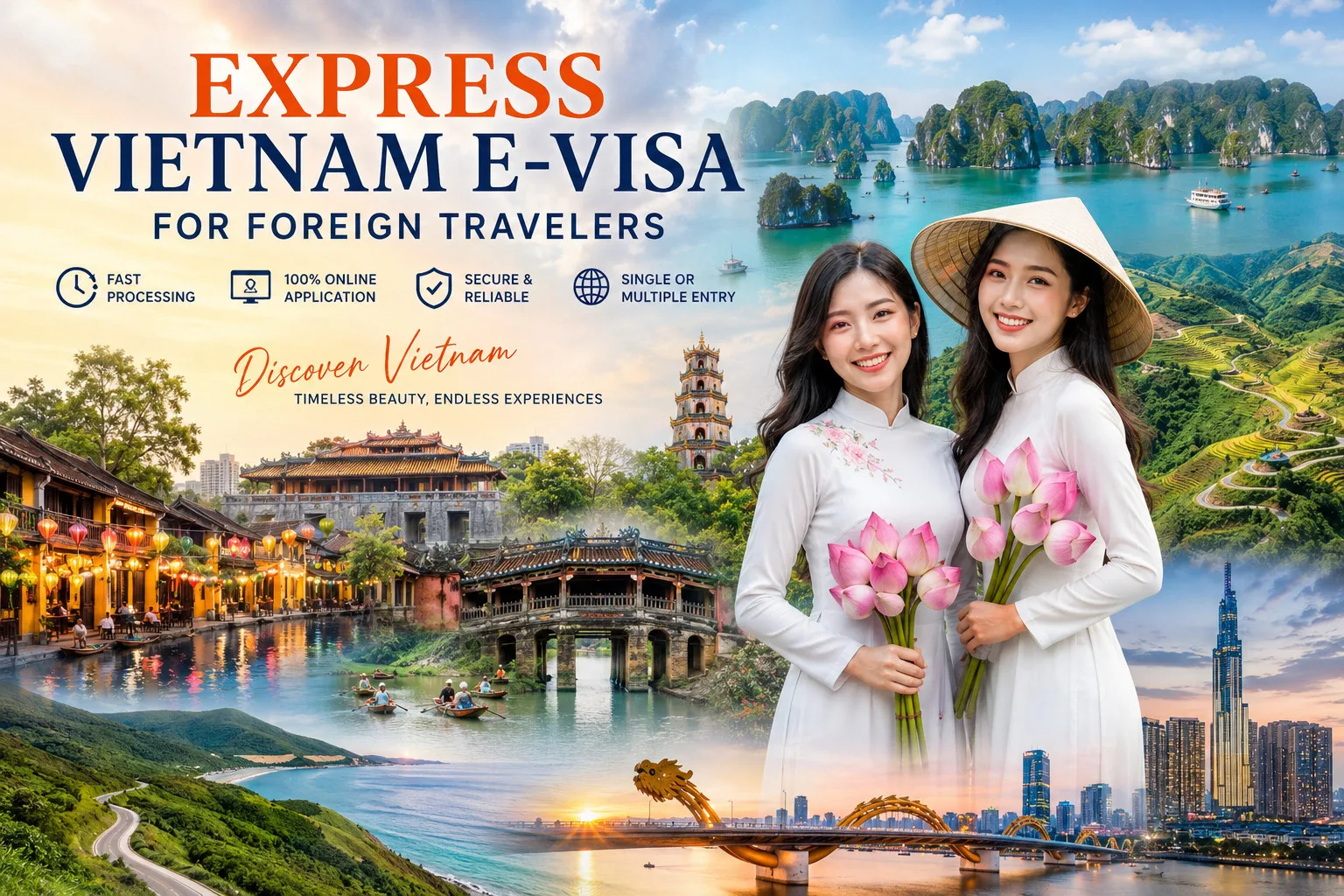 Express Vietnam E-visa For Foreign Travelers