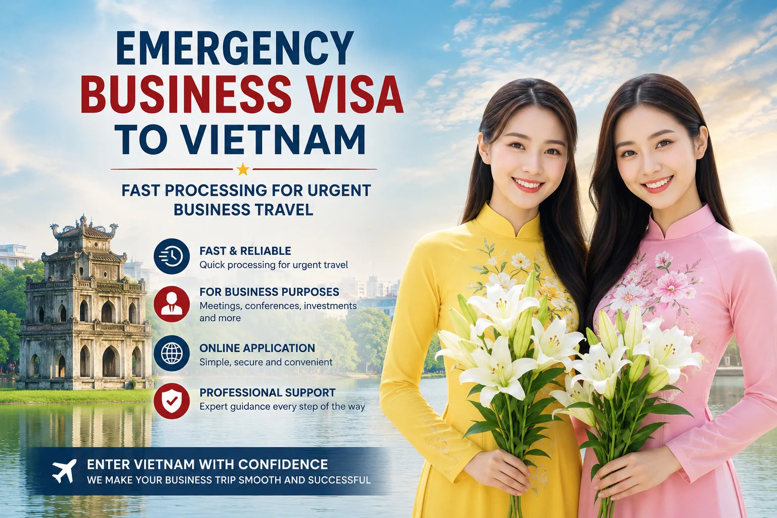 Emergency Business Visa To Vietnam
