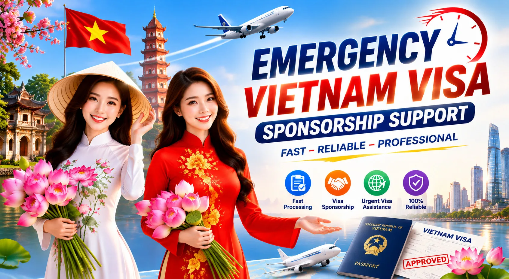 Emergency Vietnam Visa Sponsorship Support
