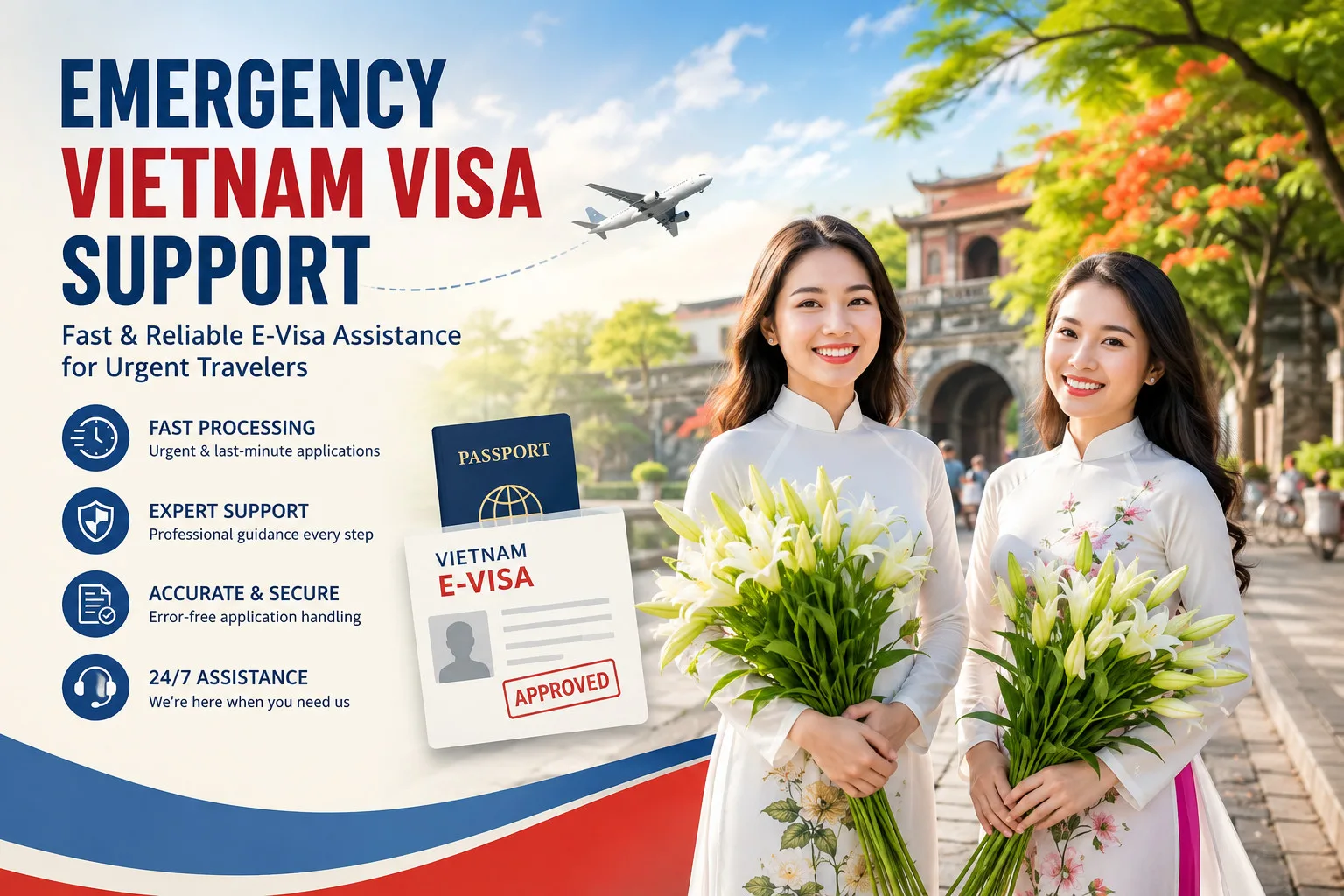 Emergency Vietnam Visa Support Fast & Reliable E-visa Assistance For Urgent Travelers