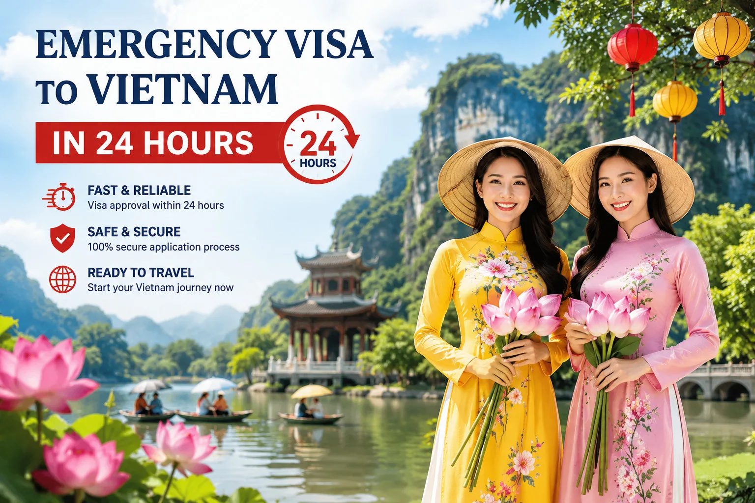 Emergency Visa To Vietnam In 24 Hours