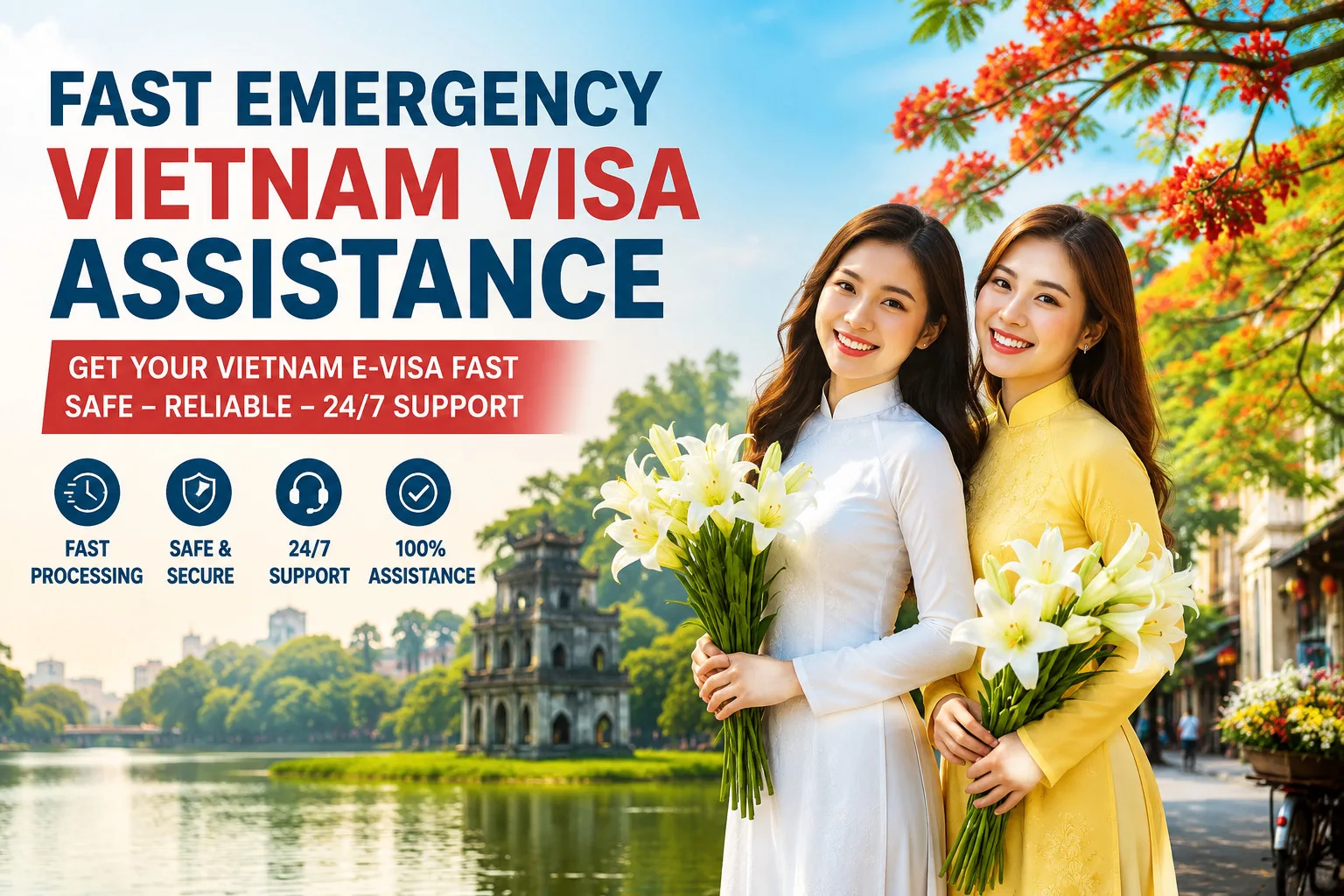Fast Emergrncy Vietnam Visa Assistance