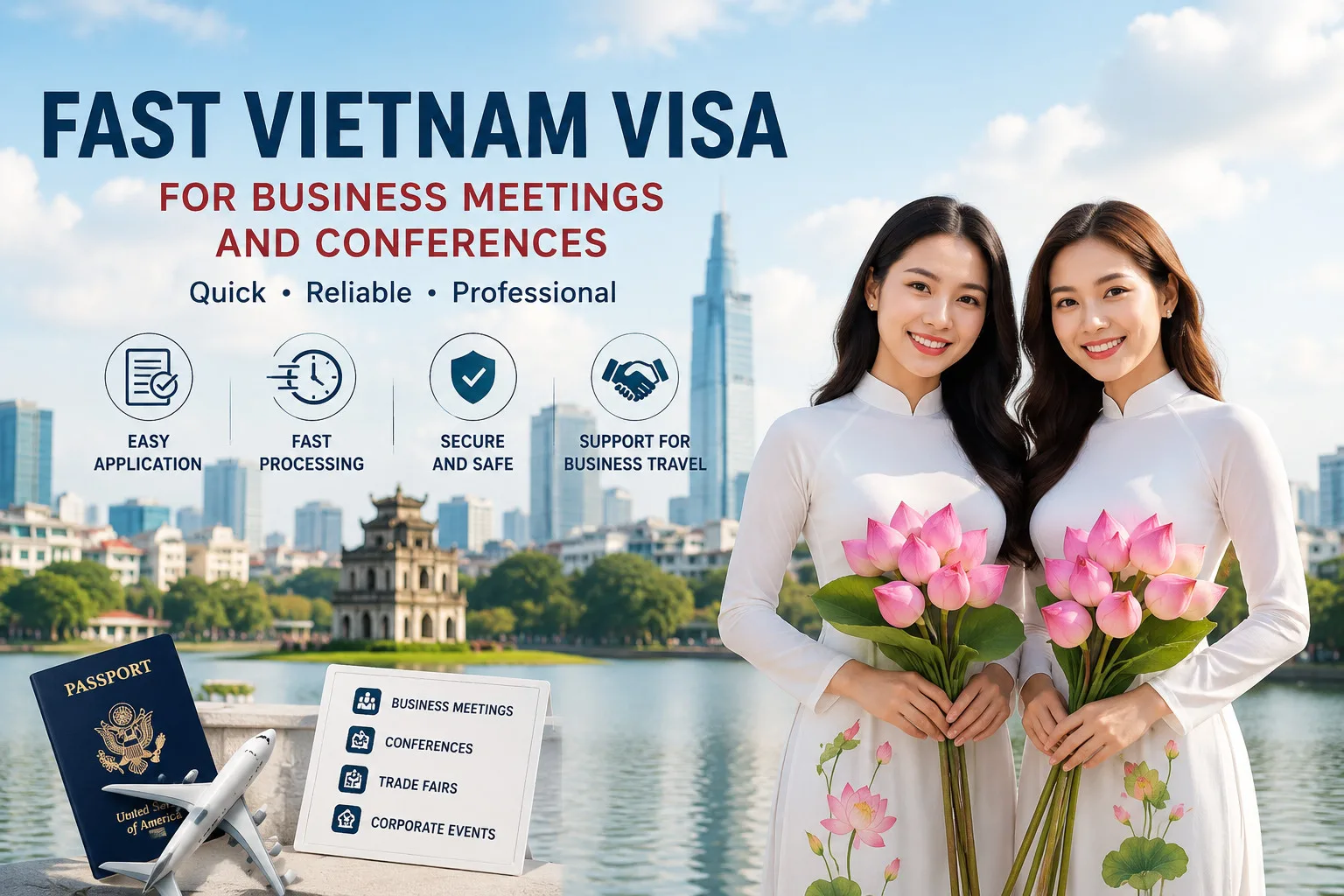 Fast Vietnam Visa For Business Meetings And Conferences