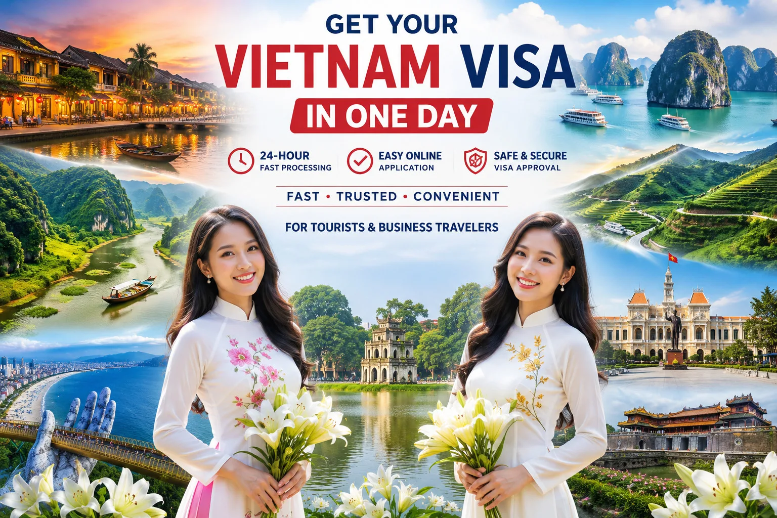 Get Your Vietnam Visa In One Day