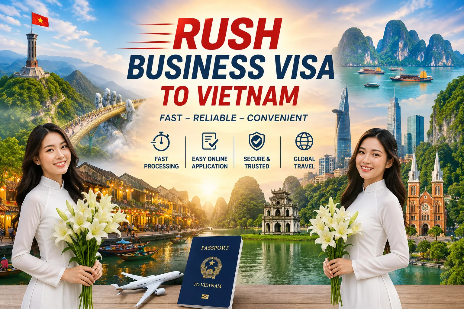 Rush Business Visa To Vietnam