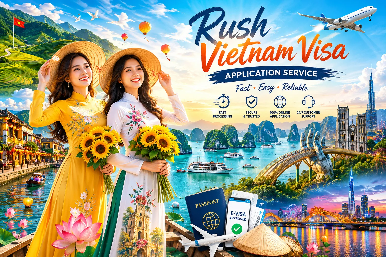 Rush Vietnam Visa Application Service
