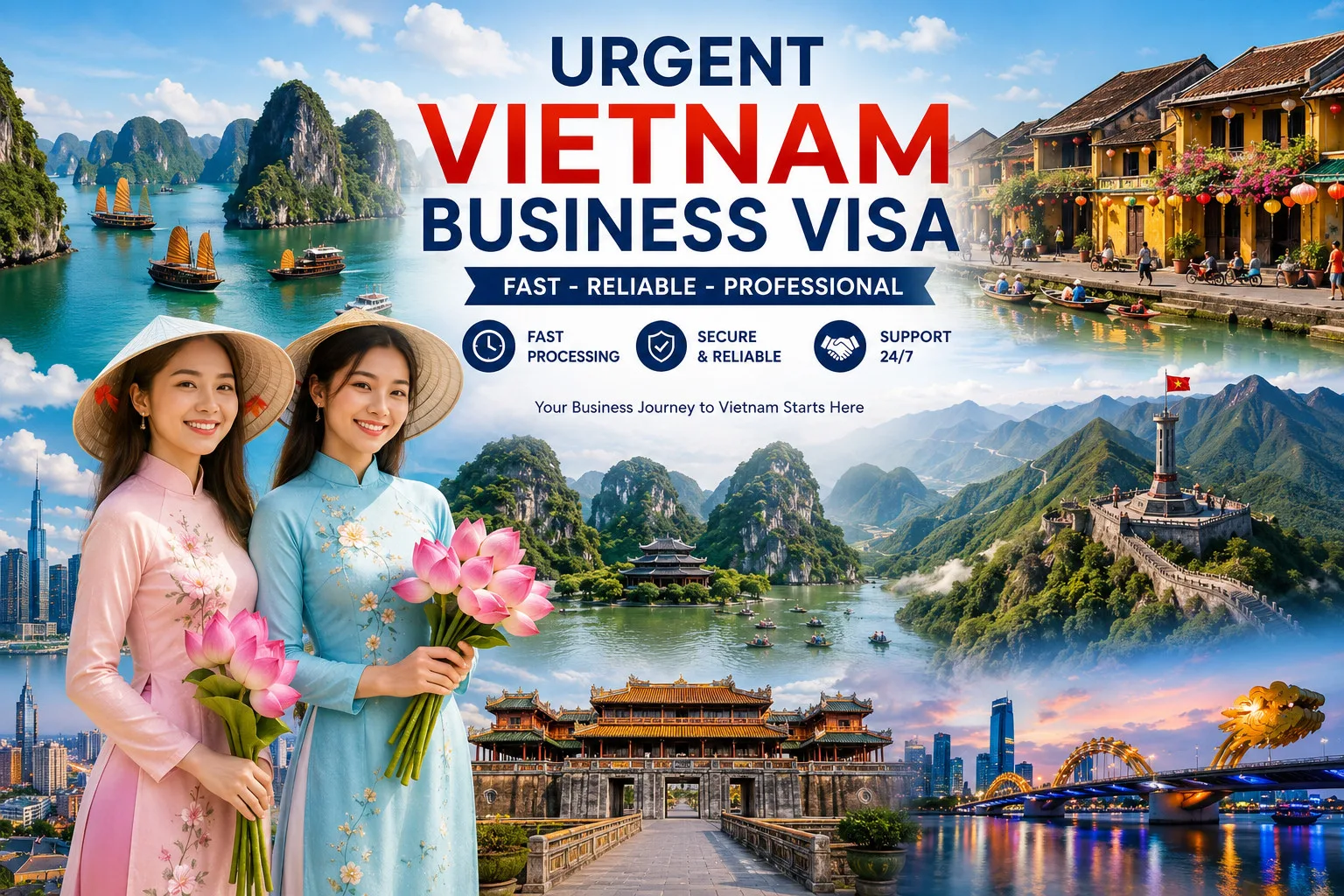 Urgent Vietnam Business Visa