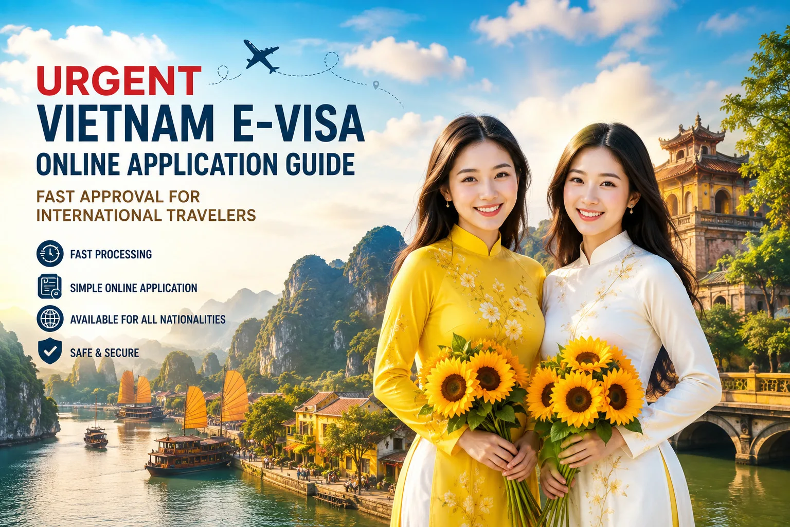 Urgent Vietnam E-visa Online Application Guide