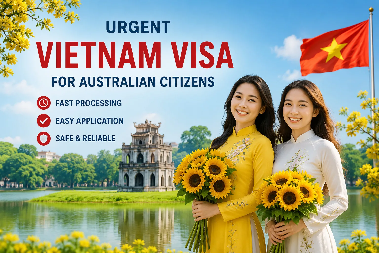 Urgent Vietnam Visa For Australian Citizens