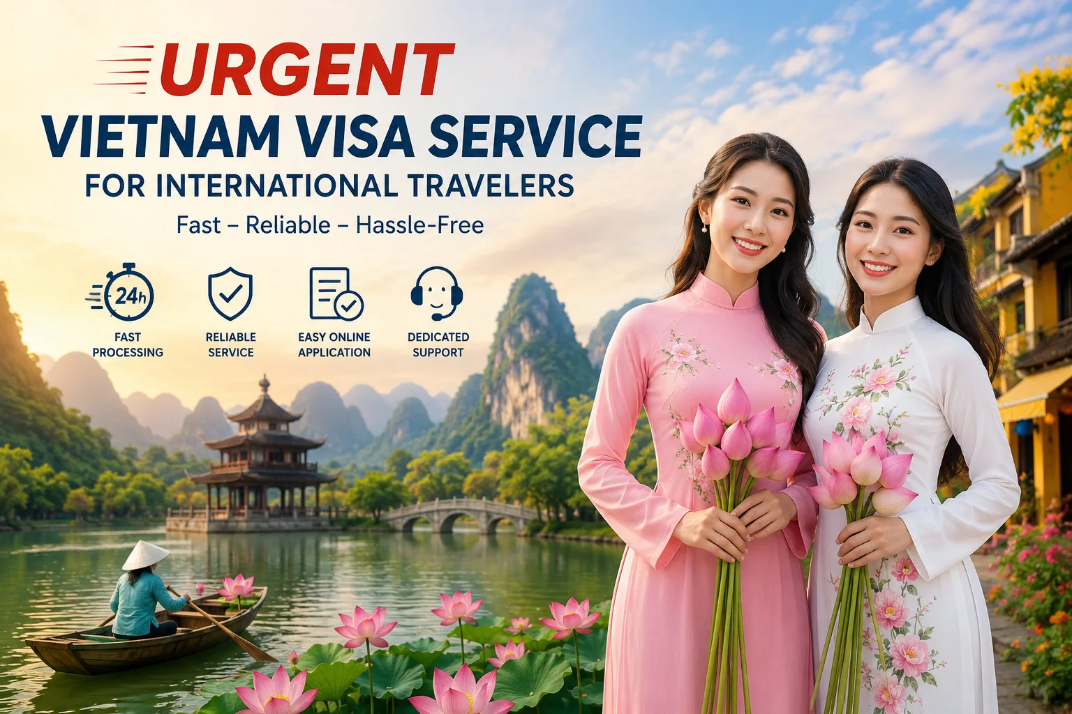 Urgent Vietnam Visa Service For International Travelers