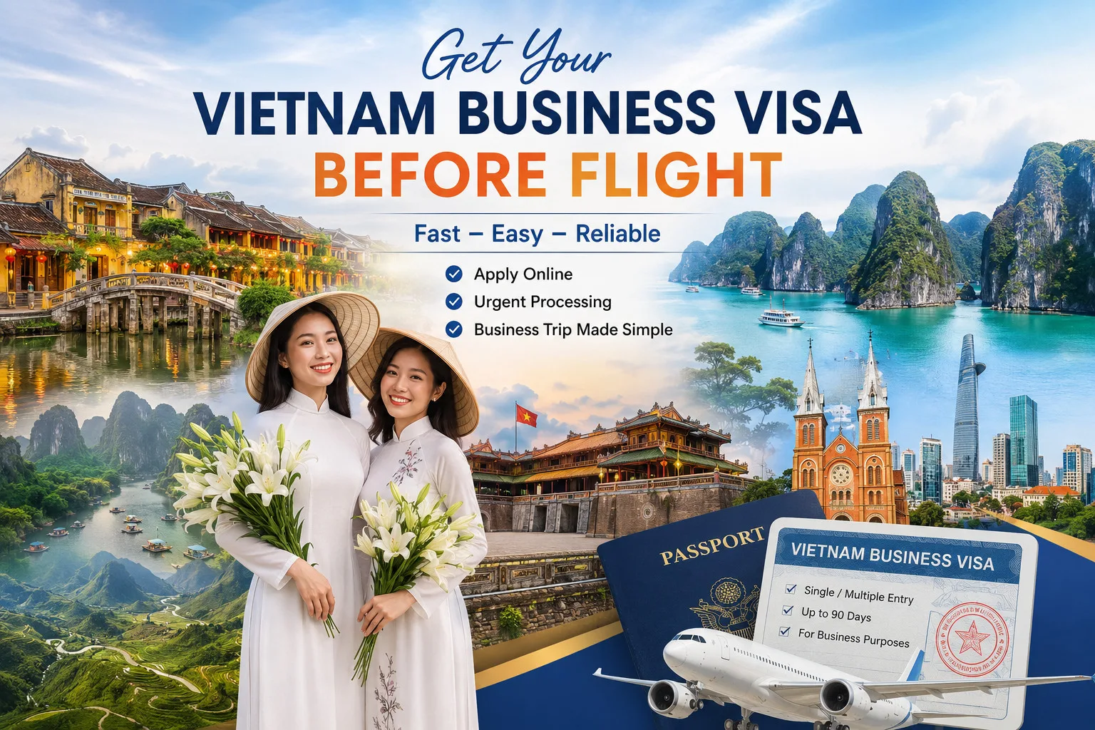 Vietnam Business Visa Before Flight