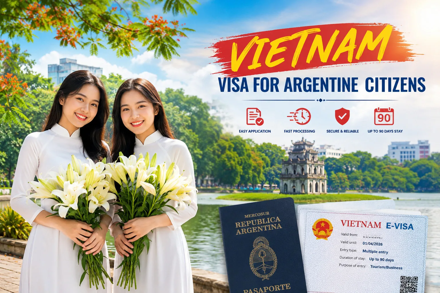 Vietnam Visa For Argentine Citizens