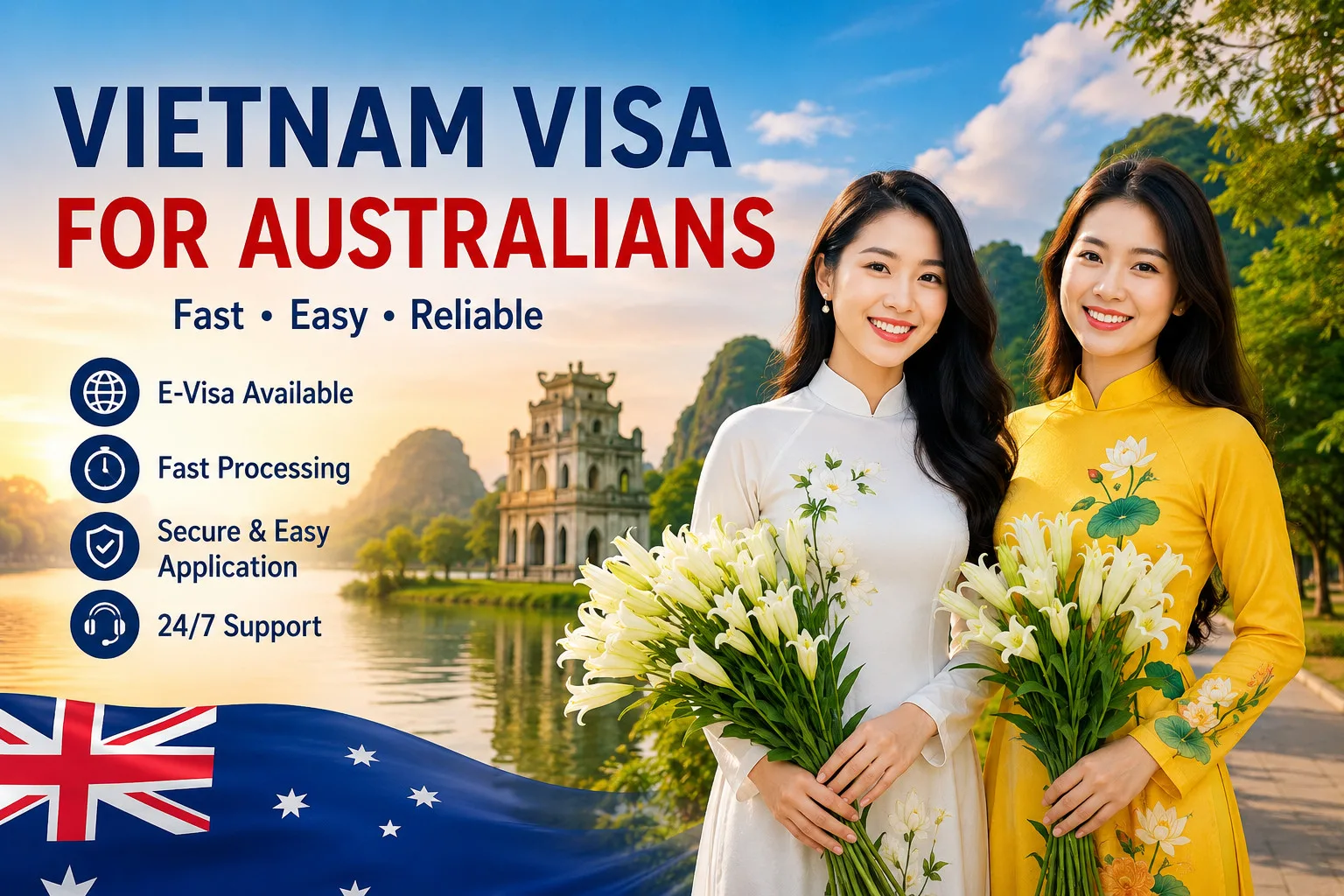Vietnam Visa For Australians Fast