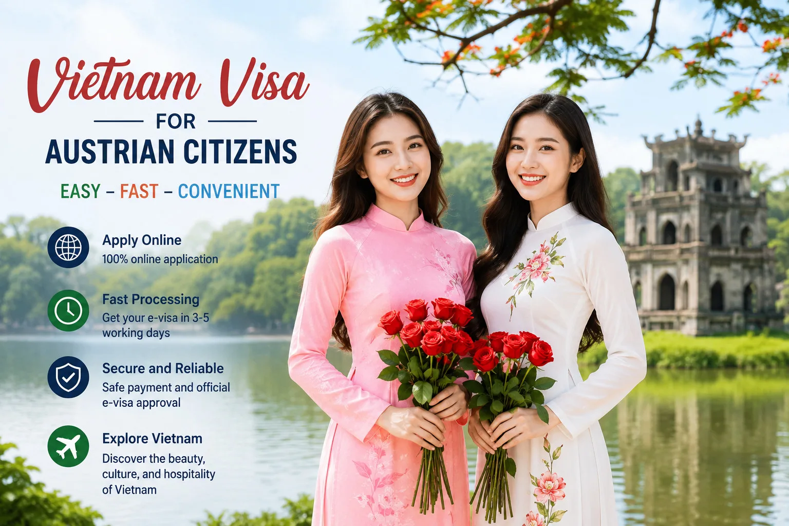 Vietnam Visa Austrian Citizens