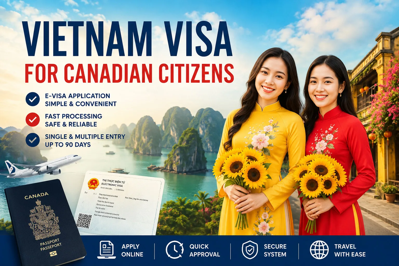 Vietnam Visa For Canadian Cititzens