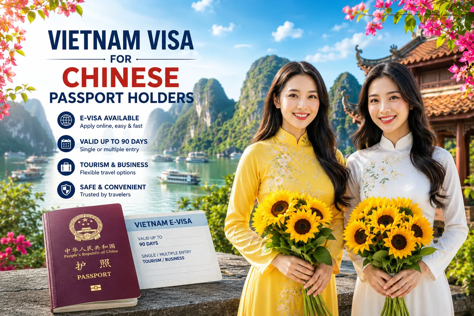 Vietnam Visa For Chinese Passport Holders 2026